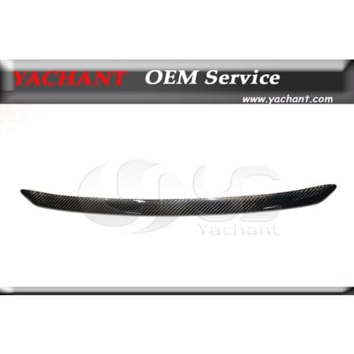 Car Styling Carbon Fiber CF Hood Lip Fit For 1989-1994 Skyline R32 GTR NI Style Bonnet Hood Lip