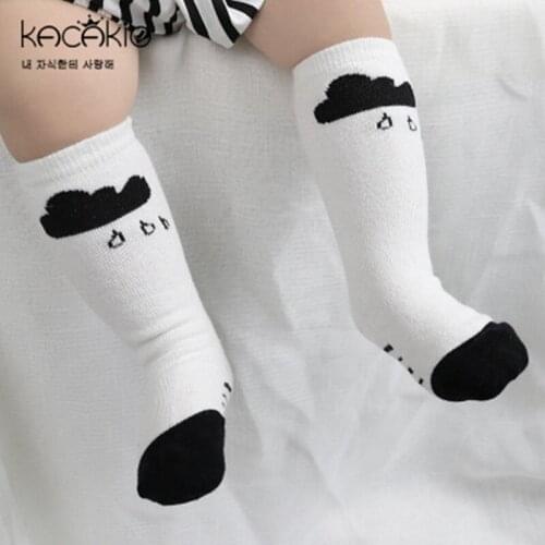 Kacakid 20 Patterns Baby Socks Anti Slip Newborn Baby Socks Cotton Infant Socks For Boys Girls Cartoon Kid Socks