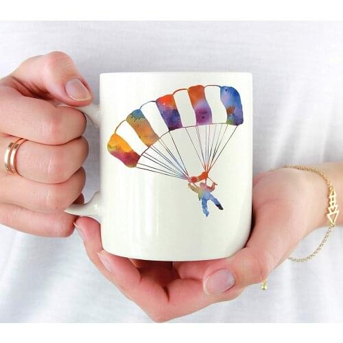 Skydiving Mug - Skydiving Lover Coffee Mug - 11oz - Unique Skydiver Gifts