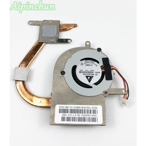 New Original For AMD CPU Laptop Cooling Cooler Fan With Heatsink for Asus Eee PC 1015B 1015T 1015P 1015PN KSB0405HB AE72