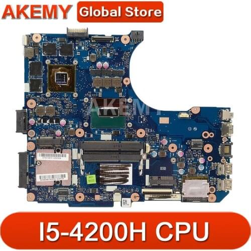 Akemy 90NB08B0-R00060 mainboard for ASUS ROG G551JW G551JM G551J N551JW N551JM N551J Laptop motherboard I5-4200H GTX960M (V2G)