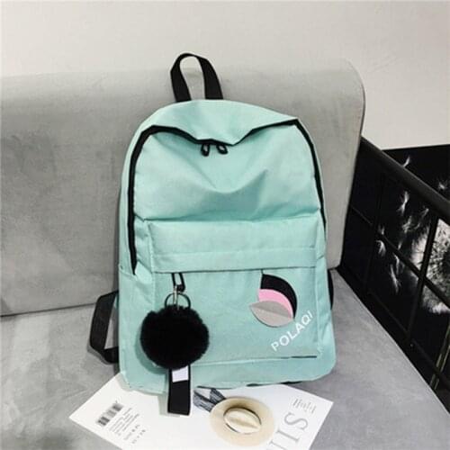 2021 Fashion Backpack Canvas Women Backpack Anti-theft Shoulder Bag New School Bag For Teenager Girls School Backapck Female
