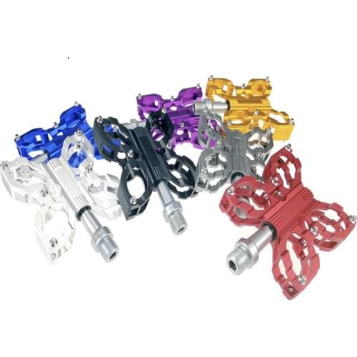Mountain Bike Pedals Bearing Aluminum Alloy Light Weight Road Bike Pedal Bike Parts