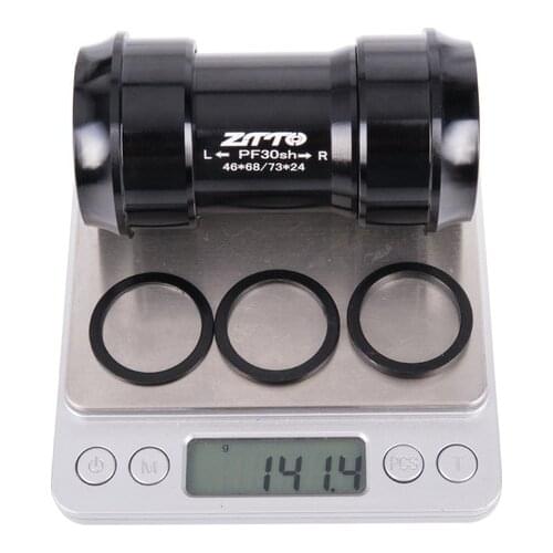 PF30sh PF30 24 Adapter bicycle Press Fit Bottom Brackets MTB Road Mountain For Shimano Prowheel 24mm Crankset chainset Cheap DH