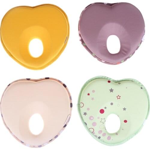 Head Shaping Baby Nursing Pillow Anti Roll Memory Foam Pillow Prevent Flat Head Neck Support Newborn Sleeping Cushion