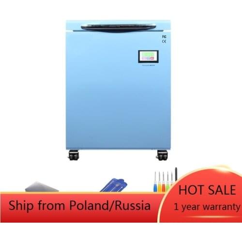 TBK 588A 2200W Mass -200C LCD Touch Screen Freezing Separating Separator Machine for flat straight tablet EDGE