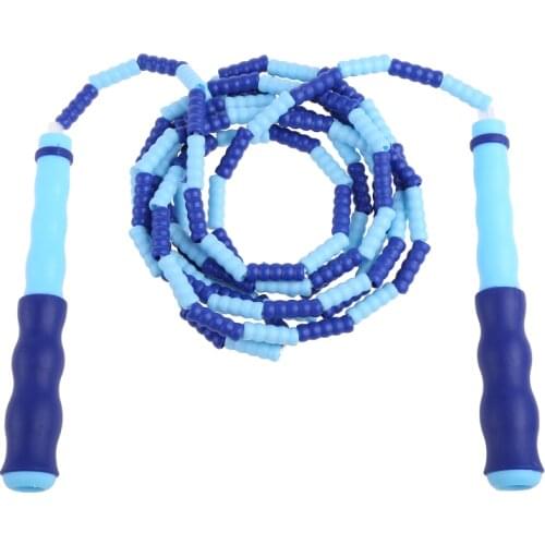 Speed Rope & Adjustable Tan-gle-Free Beaded Segment Rope Rapid Jump Ropes for Speed Training, Exercise Fitness Dropship