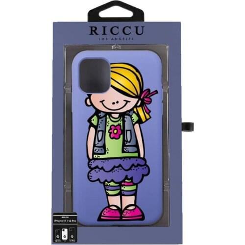 Lovely ghost student melonheadz kids Phone Case for iPhone 12 mini 11 Pro Max X XR XS 8 7 6s Plus Candy purple Silicone Cases