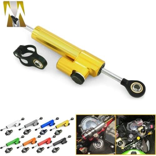 Universal Motorcycle Damper Shock Absorber Accessories Anti Shake Parts For YAMAHA KTM KAWASAKI HONDA ER6N Ninja400 Z650 Z1000
