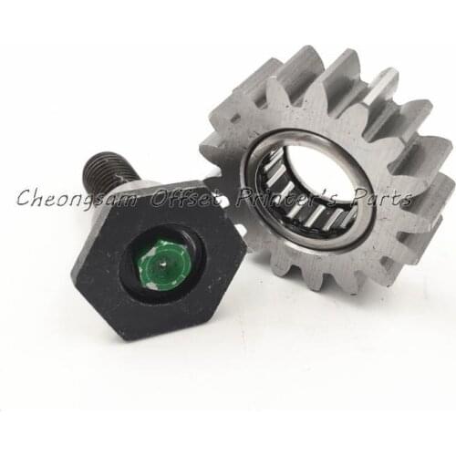 1 Set Water shaft Gear 17 Teeth 71.030.234 Intermediate Gear & 71.030.235 Pin for SM102 CD102