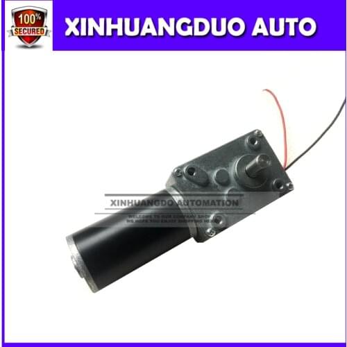 24V/ 160 rpm High-torque dc electric worm gear motor with gearbox, gear reducer