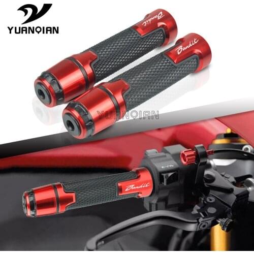 7/8'' 22mm Motorcycle knobs Anti-Skid scooter Handle ends Grips Bar Hand Handlebar grips For Suzuki bandit 400 600 650 1200 1250
