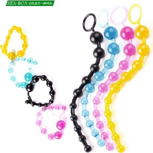 Valentines backyard Beads Butt Plug nightlife sexy Great Anal plug balls chains Toys unisex plug anal erotic games gay lesbian