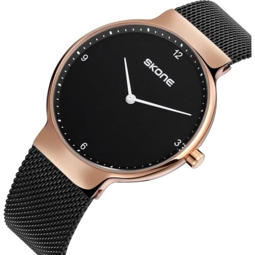 2018 SKONE Watches Men Luxury Brand Modern Simple Style Unisex Womens Watch Quartz Casual Ultra Thin Wristwatch Ladies relogio