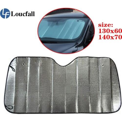 Double-sided Automobile Sunshade Cover Car Windshield Snow Sun Shade Waterproof Protector Cover Car Front Windscreen Cover new