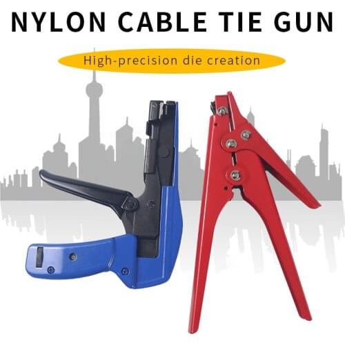 HS-600A/HS-519 Fastening Cutting Tool Special For Cable Zip Tie Gun For Nylon Cable Tie Width 2.4-4.8mm 2.4-9mm