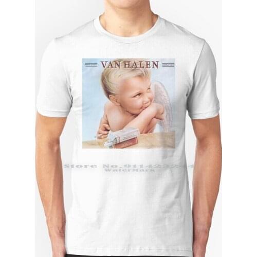 Mcmlxxxiv Van T Shirt 100% Pure Cotton Album Music Rip Eddie Indie Punk Is Halen For Men Concert Heavy 1979 Classic Creative