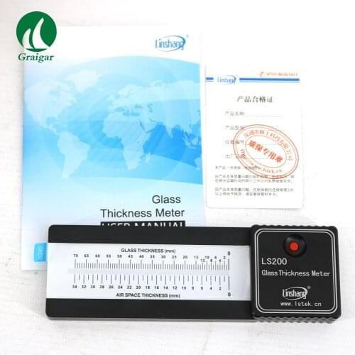LS200 Glass Thickness Meter Glass Thickness Gauge Tester