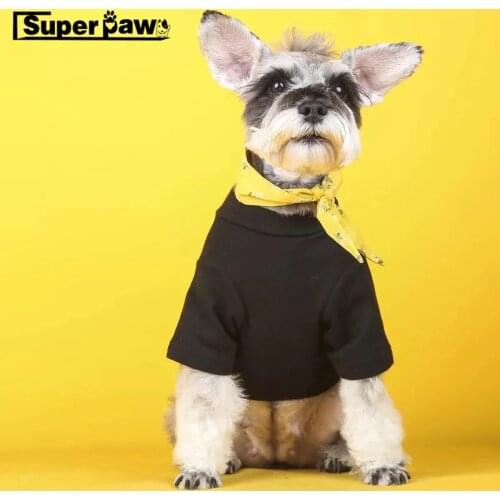 Fashion Summer T-shirt Corgi Schnauzer Vest Pet Clothes Dogs Pets Clothing Cat Dog Apparel Pug Costume LYC01