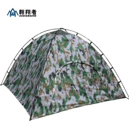 AOXIANGZHE 200*200*135CM 3-4 Person Use Camping Tent Double Layer Thickening Warm Waterproof Windproof Carpas Be Camping