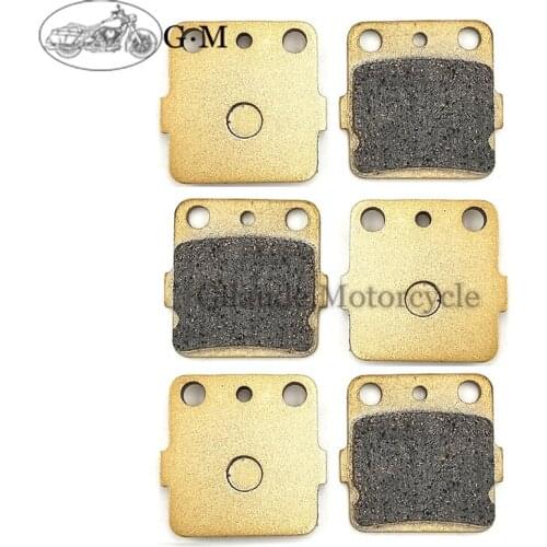 Front / Rear Brake Pads For Honda TRX300 EX TRX300EX 93-08 TRX400EX TRX400 EX 99-08 TRX300X 09-11 TRX400X 09-15