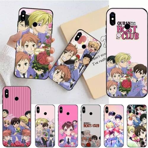 Ouran High School Host Club luxury design cover Phone Case For Xiaomi Redmi note 7 8 9 t max3 s 10 pro lite