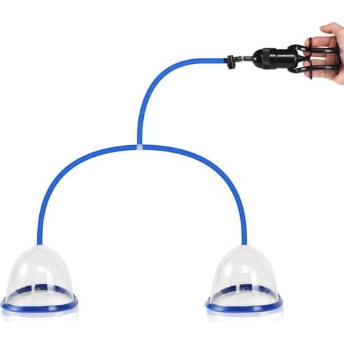 Manual breast beauty chest breast cupping device dredge massage instrument drooping breast enhancement negative breast pump enla