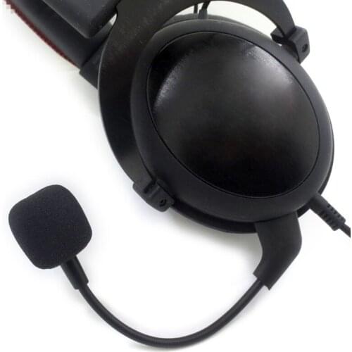 H7JF Replacement Gaming Headphones Mic 3.5mm Microphone for Hyper X Cloud 2 II/Hyper X Cloud Sliver Gaming Headset