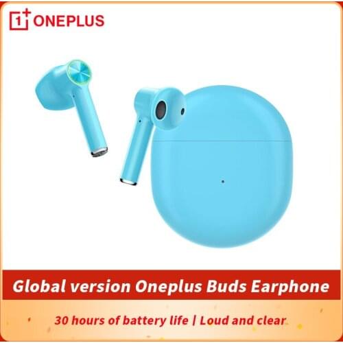 Gloal Version Original Oneplus Buds TWS bluetooth headset Earphones Oneplus Earbuds 30 hours of battery life