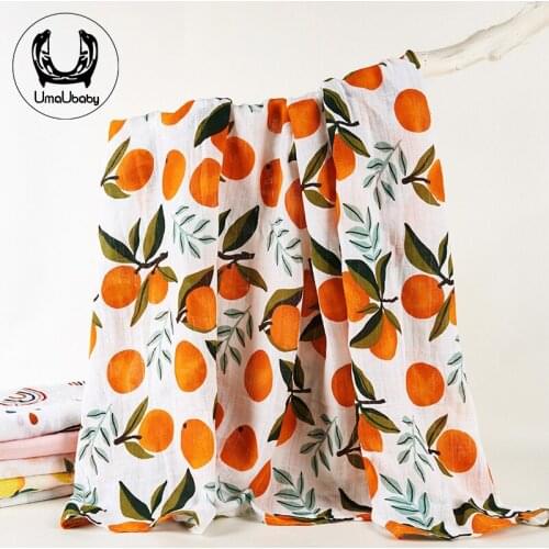 UmaUbaby Bamboo Cotton Baby Blanket Super Soft Muslin Swaddle Wrap Blanket Set Newborn Bath Towel Feeding Towel Scarf Baby Stuff