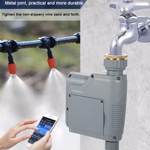 Valve Controller Auto Watering Device Battery Operated Smart Irrigation Plant Watering Timer&Gateway Garden Irrigation Control
