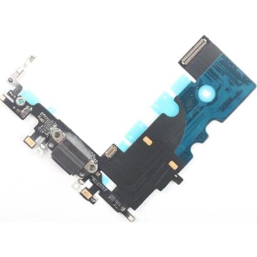 Charging Port Dock USB Connector For iPhone 8 iPhone8 Mic Data Flex Cable Charger Headphone Audio Jack Replace Repair Parts