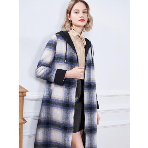 Womens Clothing 2021 Winter New Tweed Jacket