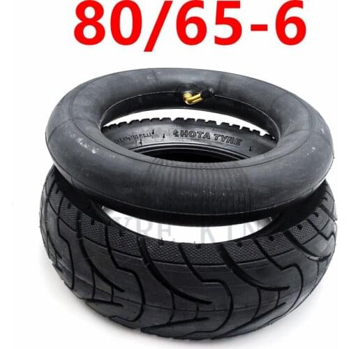 10 Inch Pneumatic Tire 80/65-6 Tyre Inner Tube 10x3.0-6 Tube Tire for Electric Scooter Speedual Grace 10 Zero 10X 10 * 3.0