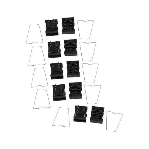 10 Pcs 8 Pin Terminals General Purpose Relay Socket 13F-2Z-A2