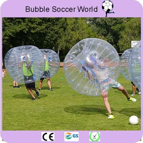 2018 New Free Shipping 0.8mm PVC 1.5m Bubble Football Bubble Soccer Ball Inflatable Bumper Ball Inflatable Ball Air Soccer Ball
