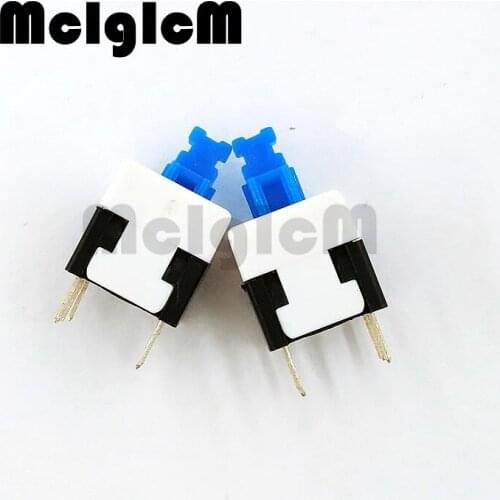 30pcs Push Button Switch DIP 6 Pin Momentary and Self-lock Switches 8*8mm 8x8mm