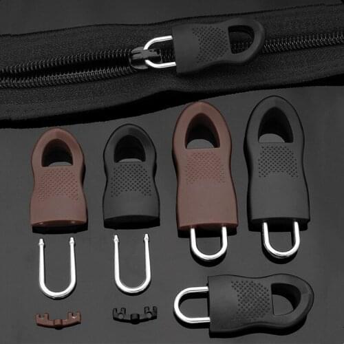 8Pcs Universal Detachable Zipper Puller Set Repair Kit Zipper Pull for Zipper Slider DIY Sewing Craft sewing Kits Resin Zip Head
