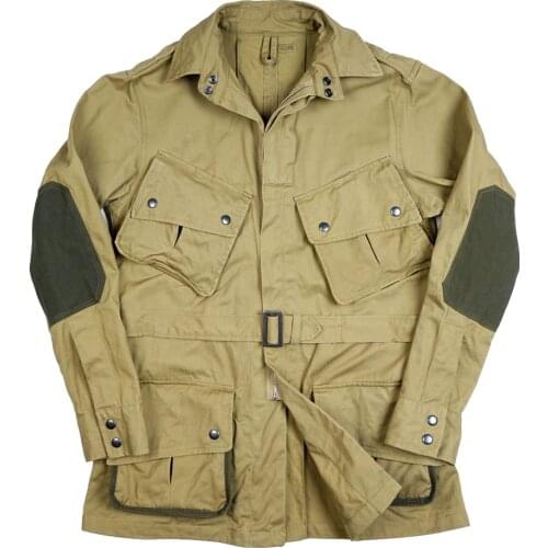 American M42 Soldier Coat Paratroooer Tactical Outdoor Coat Retro WW2 US Army Training Jacket Running Jacket