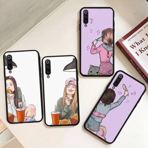 Girls Bff Best Friends Forever Phone Case Cover Fundas For Xiaomi Redmi 7 9t 9se k20 mi8 max3 lite 9 note 8 9s 10 pro
