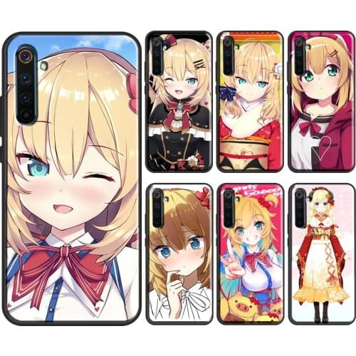 Akai Haato Haachama Hololive For OPPO Realme 7 6 Pro X2 X7 C11 C3 GT Phone Cover For OnePlus 9 Pro 8 Pro 8T Nord Case