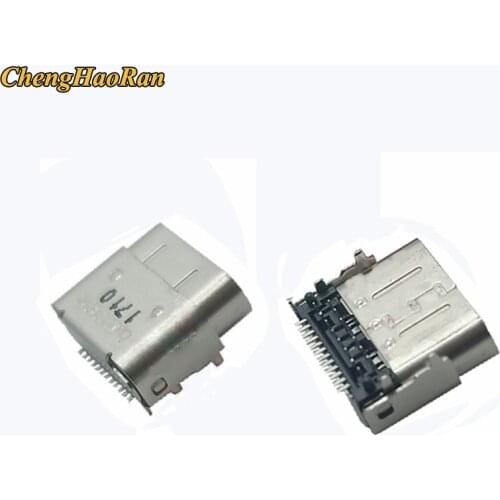 ChengHaoRan 1pcs For Huawei Matebook HZ-W09 / W19 / W29 Tablet PC Tail Plug Type-C Charging Port Socket Connector