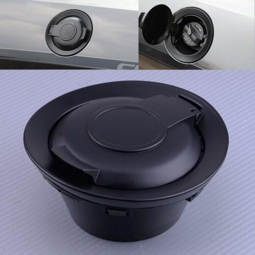 Black Fuel Gas Cap Filler Tank Lid Cover Fit for Dodge Challenger 2015 2016 2017 2018 2019