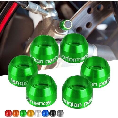 For Kawasaki Z1000 2007-2013 Z1000 SX ABS 2011-2013 Motorcycle Billet Bleed Valve Cover Kit Z750 2007-2014 Z750 R ABS 2011-2012