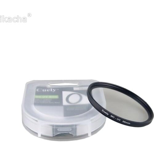 Camera Filter MCUV Filter Filtro 40.5 49 52 55 58 62 67 72 77 82mm Lens Protector For Canon Nikon Sony Camera Lens