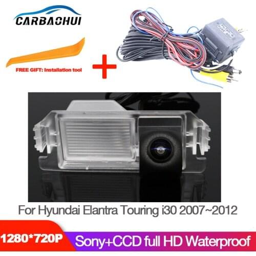 Fish Eyes Night Vision Waterproof Car Reversing Back Up Camera For Hyundai Elantra Touring i30 2007~2012 high quality HD CCD