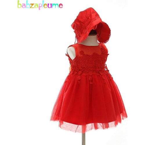 2Piece Sets Christmas Clothes Newborn Baby Girls First Birthday Outfits Party Wedding Dress Princess Lace Baptism Dresses BC1807