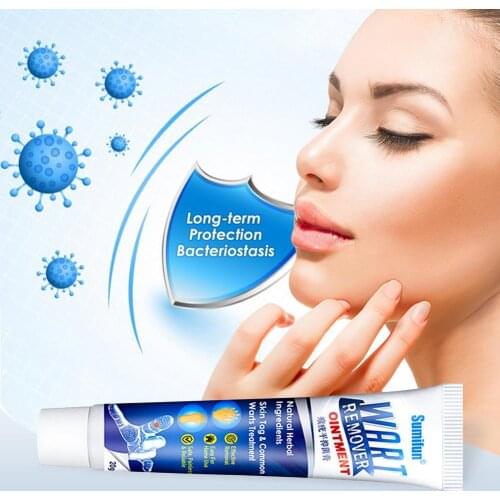Sumifun Wart Removing Cream Portable Skin Tag Blemish Removal Gel Skin Tag Remover Herbal Extract Corn Plaster Warts Ointment