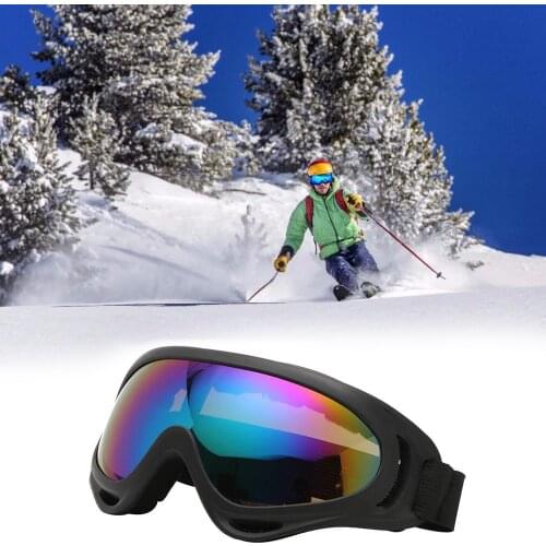 Ski Snowboard Goggles Sunglasses Mens Womans UV400 Anti Fog Eye Protection