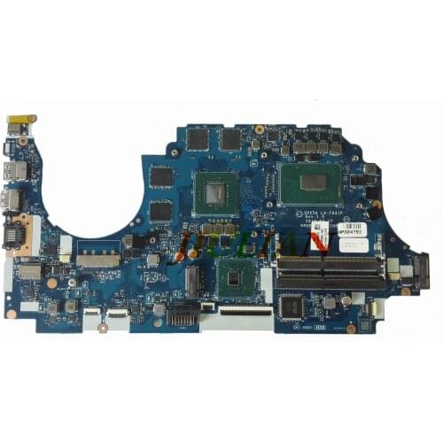 Placa Mae L20296-601 For HP PAVILION LAPTOP 15-CX laptop Motherboard Mainboard DPK54 LA-F841P W/ i7-8750H Tested Working